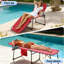 2 chaises de bronzage pliantes avec trou pour le visage, dossier réglable à 5 positions, chaise longue de plage portable avec coussin et poche latérale pour la cour, la piscine et le patio-1272873996