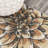 Jahnaya Modern Botanical Flower Blue/Orange/Cream Rug-73699991