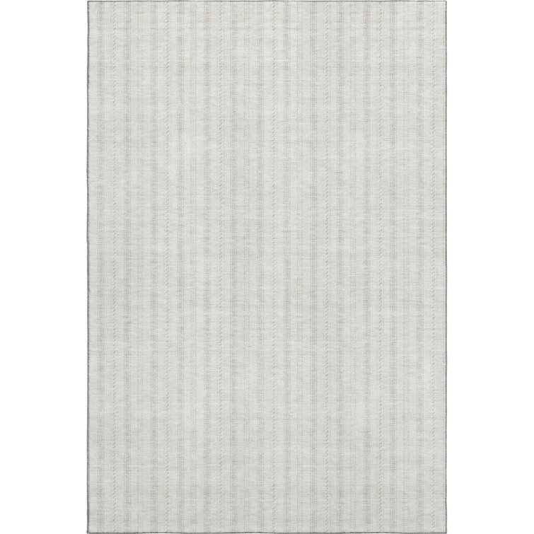 Premium Machine Washable Prisco Ivory Rug