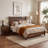 Chaliyah Solid Wood Standard Bed-95356551-78924519