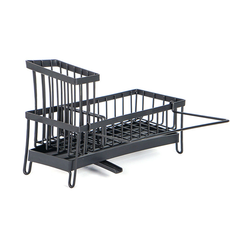 Sponge Holder For Kitchen Sink (black)