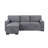 TERRITORY LIGHT GREY PULL OUT SOFA BED