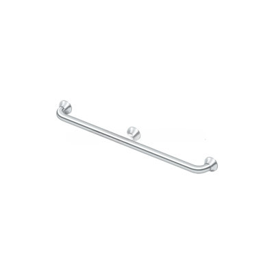 14F04D66E0B542B3BB9BD804C892CE94 36" Center To Center Torvald Straight Grab Bar With Center Post Chrome