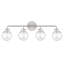  Éclairage pour salle de bain 4 lumières Mason en nickel satiné-119773837-119773834-119773832