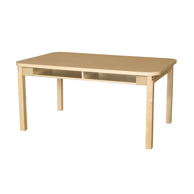 Bureau en bois multi-étudiants, H 30 po x l 48 po x P 18 po