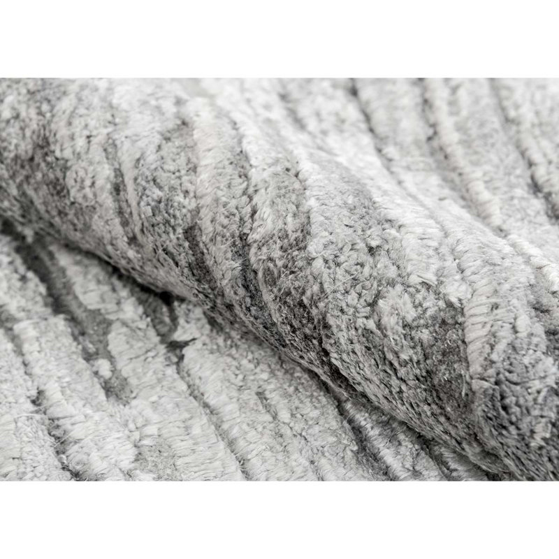 Wool Abstract Area Rug, Rectangle 8' x 10'