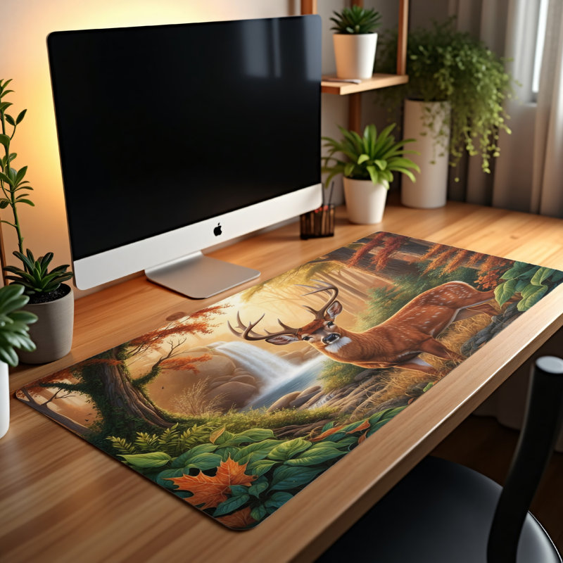 Polyester Desk Pad, 23.6x13.8
