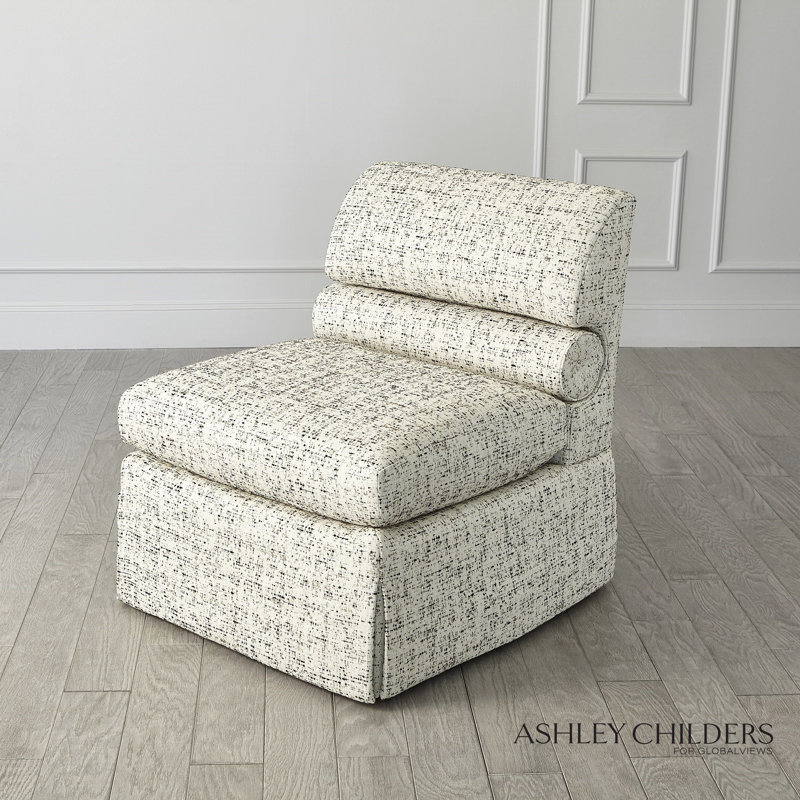 Bolster Slipper Chair-Truce-Kona