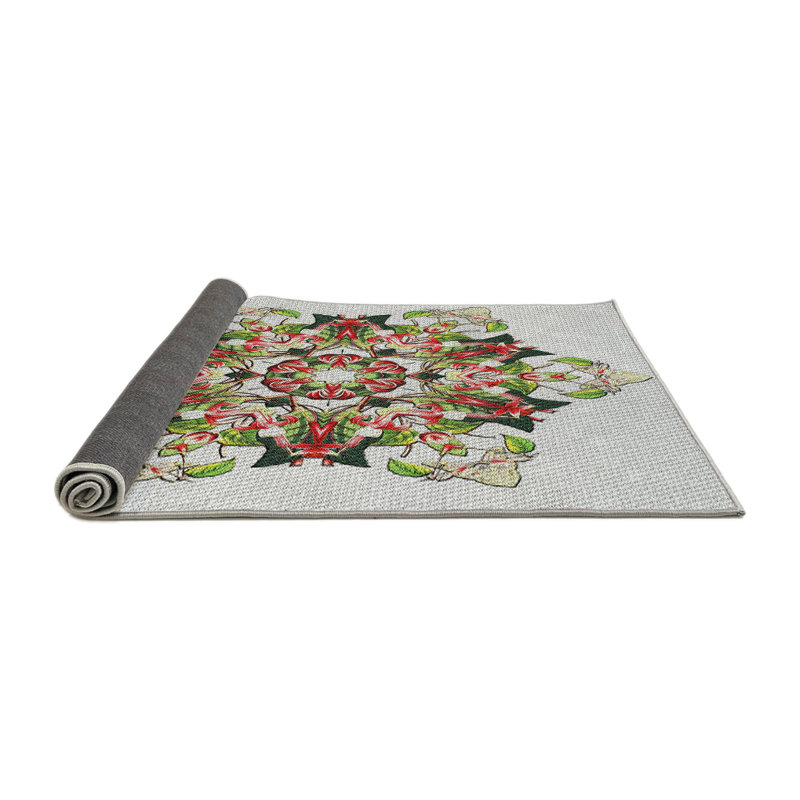 Vert Tapis décoratif, Rond 6 pi