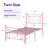 Ajayceon Metal Platform Bed Frame With Vintage-Style Headboard And Footboard-353470737-357881604