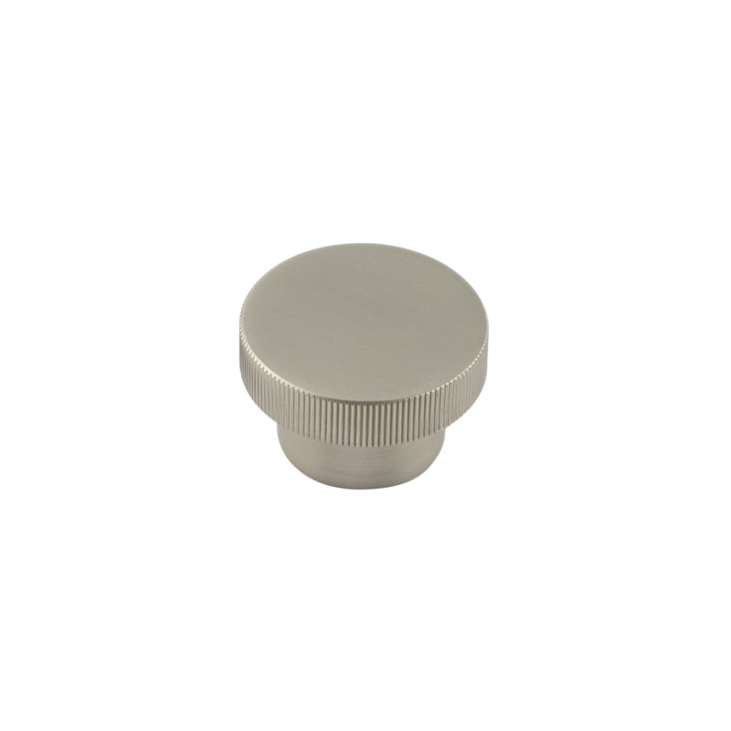 Hoxton 40mm Diameter Round Knob, Satin Nickel