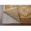 Tapis ivoire noué à la main de conception unique 2 pi 9 po x 15 pi 10 po