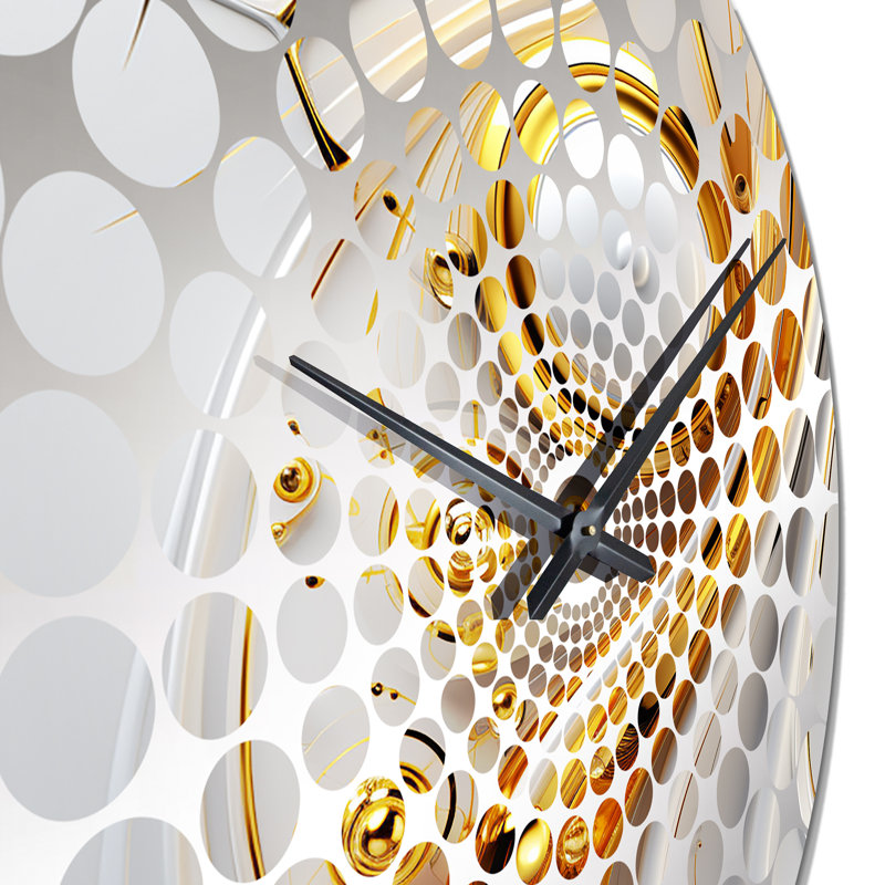 Lizuca - Horloge murale formes abstraites, Médium
