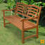 Izaguirre Wooden Garden Bench-48189588