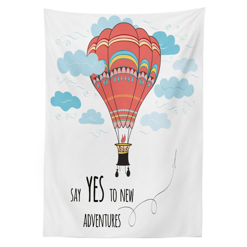 Cartoon Tablecloth, 84" x 60"
