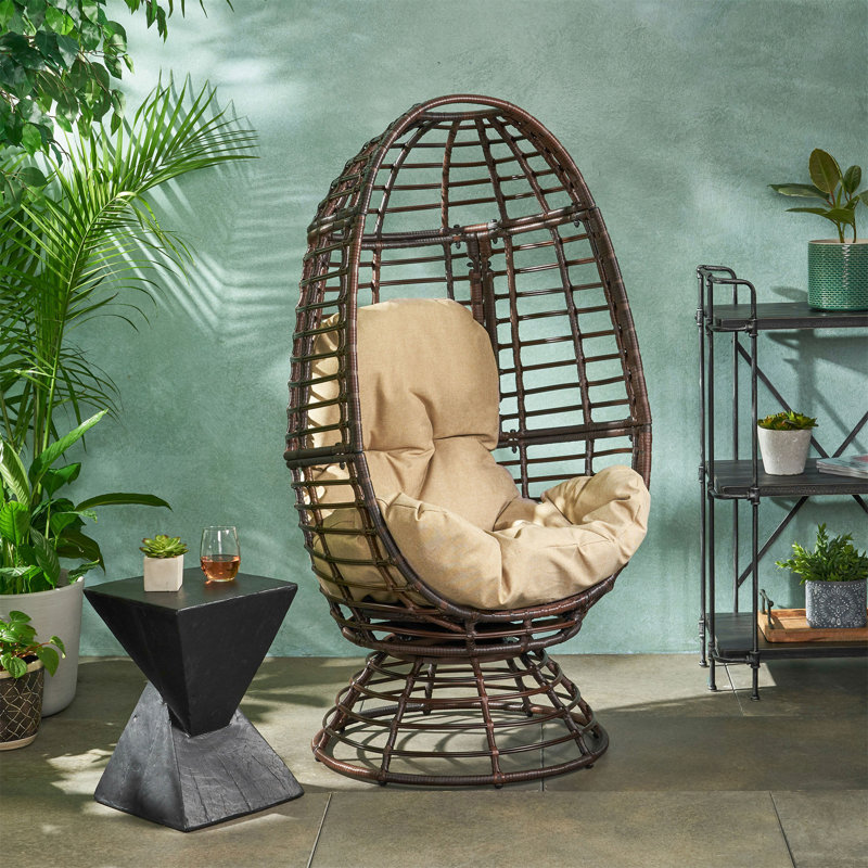 FAUTEUIL PIVOTANT ROBERTSON, Brun, Noir