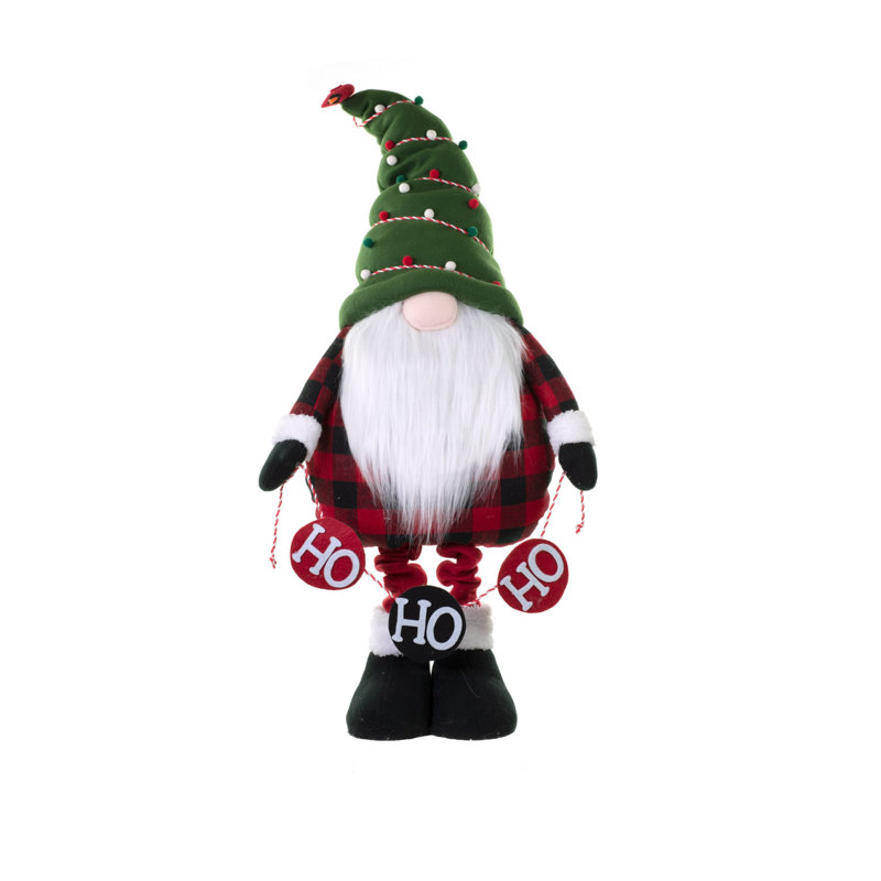 Gnome debout à carreaux Buffalo