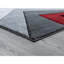 Tapis rouge à motif abstrait Zonia-562287418