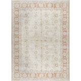 Ziegler Wool Oriental Area Rug in Beige/Rust