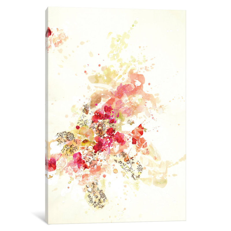 «Composition II.B» par Kathryn Neale, impression sur toile, H 26 po x l 18 po x P 1,5 po, Pas de tapis, Toile tendue