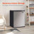 Magic Chef 2.4 Cubic Feet Freestanding Mini Fridge