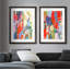 «Max Out I» par Vincent Van Gogh - ensemble de 2 reproductions d'art encadrées-427176908-427176909-482300243