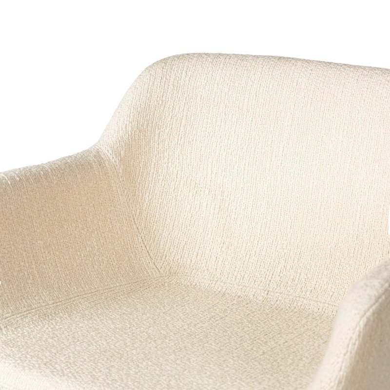 Hannah Swivel Stool-Kerbey Ivory-Counter, Counter Stool (26.50” Seat Height)