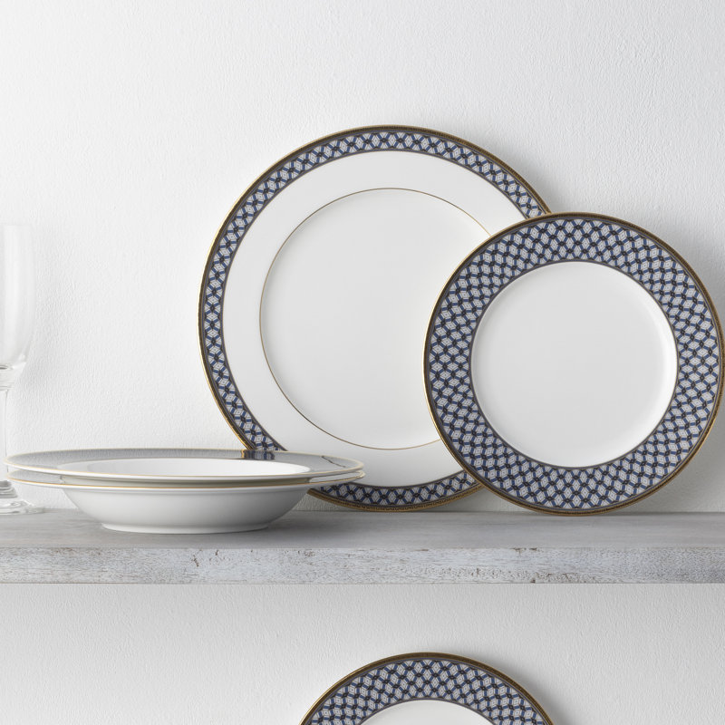 Noritake Blueshire 12-Piece Dinnerware Set, Service For 4