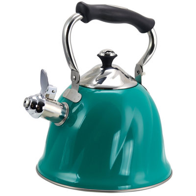 2.3 Quarts Stainless Steel Whistling Stovetop Tea Kettle