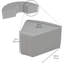 Repose-pieds rembourré Pro Series, paquet de 4-126556903
