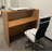 Nahiara Rectangle Synthetic Laminate Reception Desk-215159697