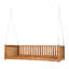 Balancelle de patio en bois pour lit de jardin avec patio