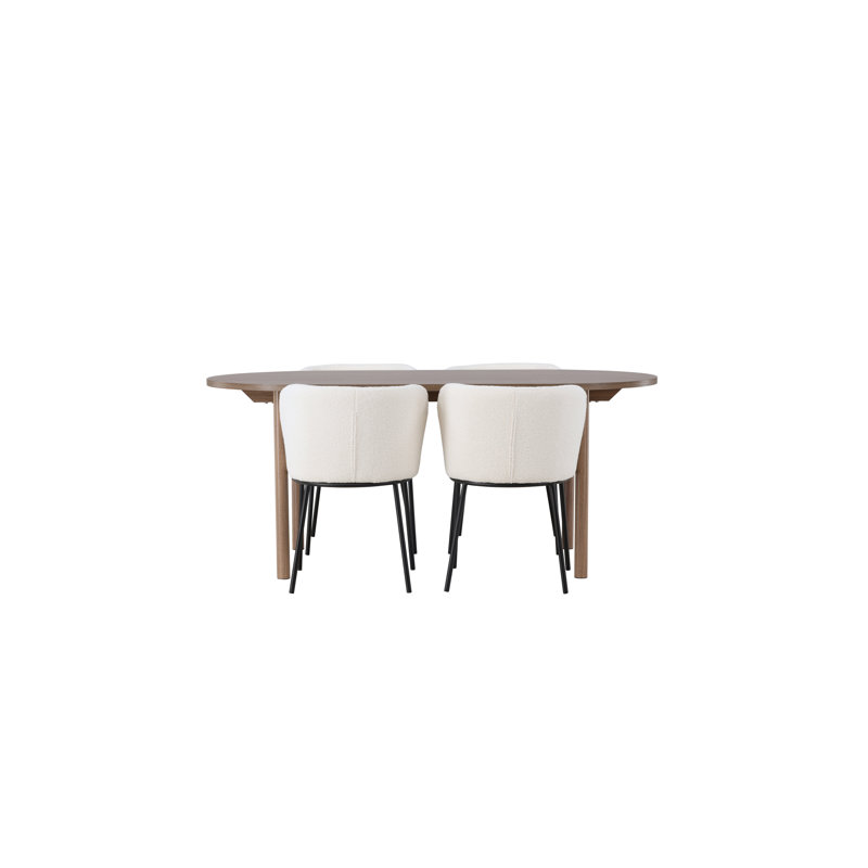 Moya 4 - Person Dining Set