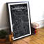 Minneapolis City Map - No Frame Print-1100737636