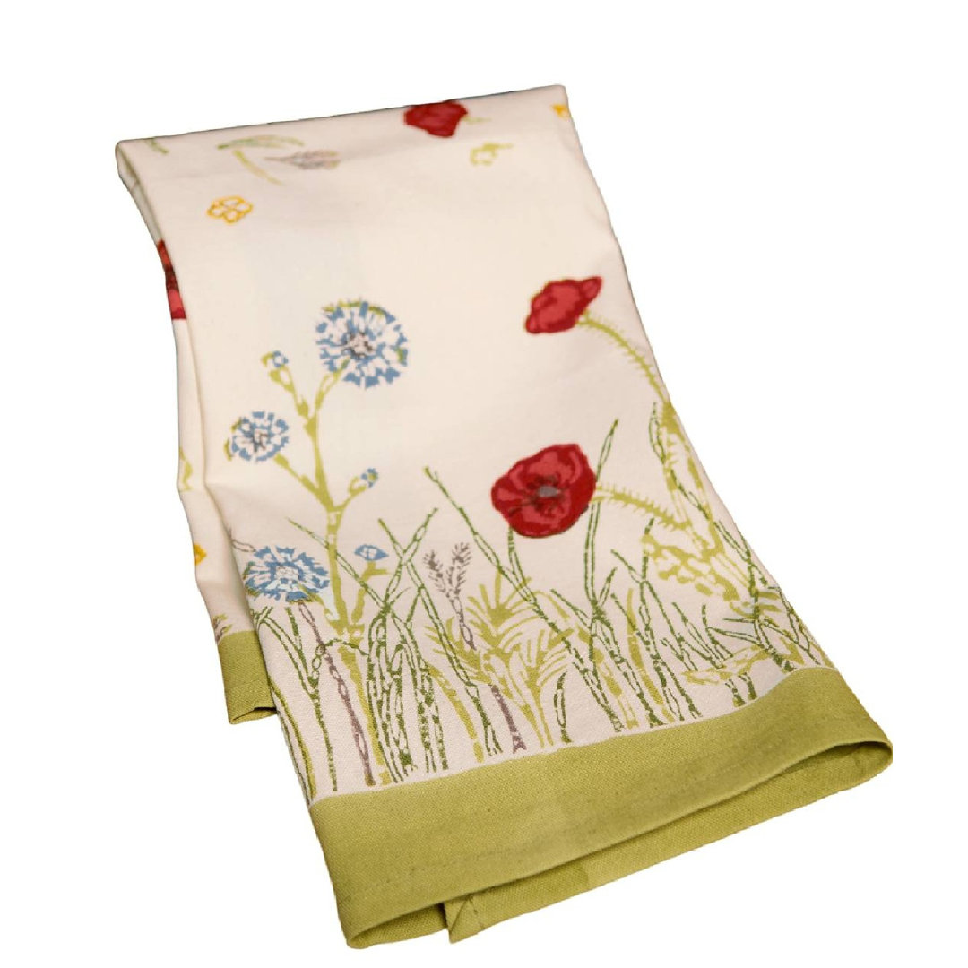 Floral Tea Towel Kitchen Towel (Set of 3) Red Barrel Studio®