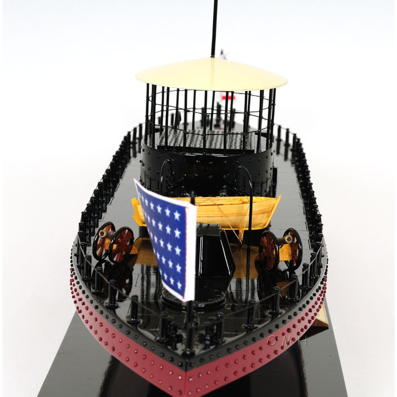 Navire de modèle de moniteur uss