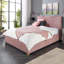 Bouclé Upholstered Garland Ottoman Bed Frame-911508182-911508181