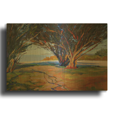 Tableau mural en métal doré « Arles » de JD, 40,6 cm x 30,5 cm