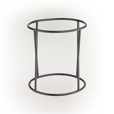 Weather Resistant Metal None Gazing Ball Stand