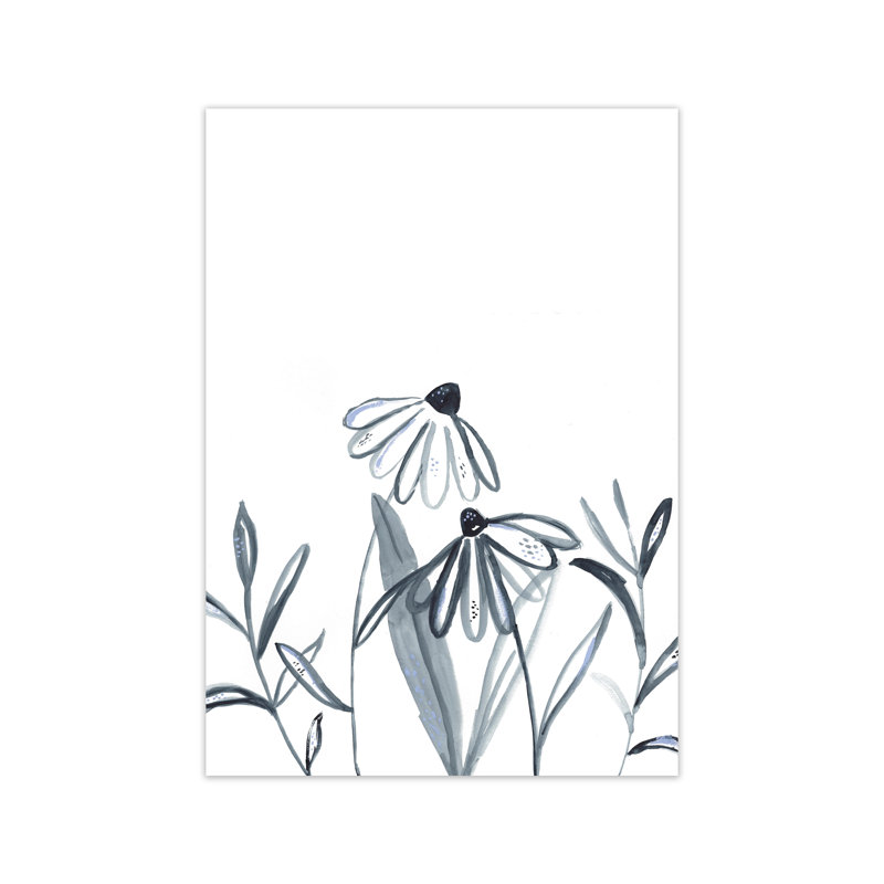 Meadow Line Work by Laura Irwin - Print, No Framed, 84cm H x 59.4cm W x 3cm D
