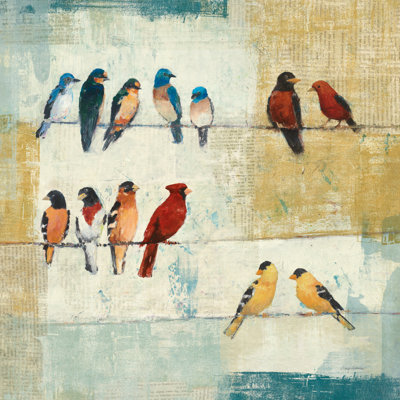 The Usual Suspects - Wrapped Canvas Painting