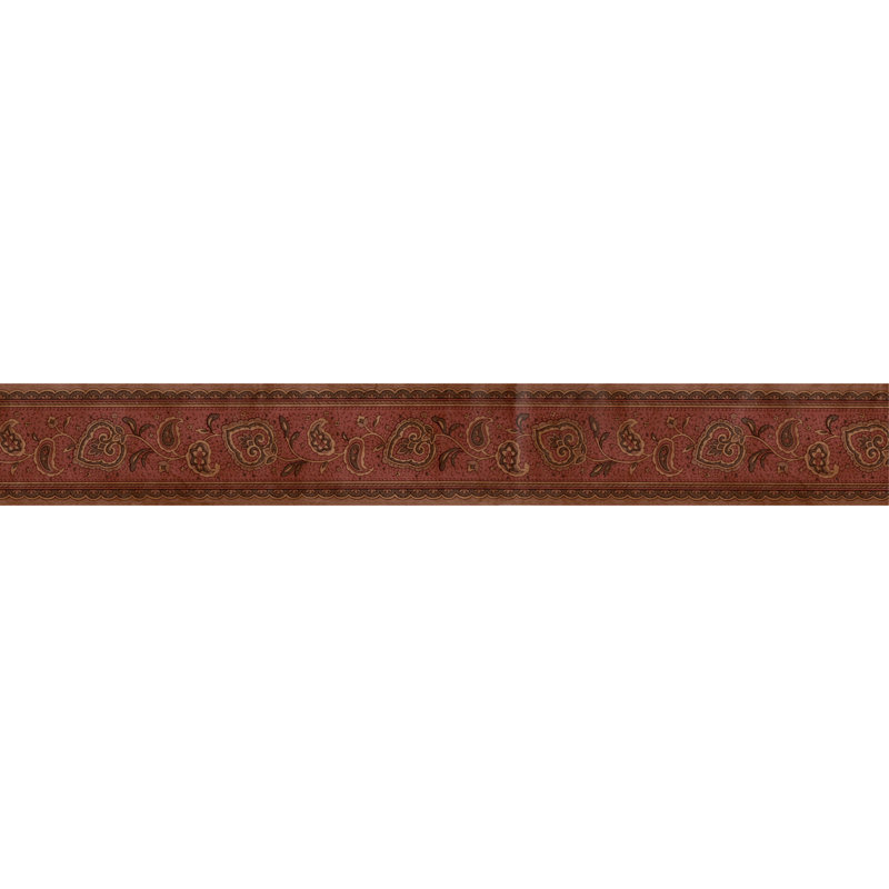 Bordure cachemire bordeaux Emoke