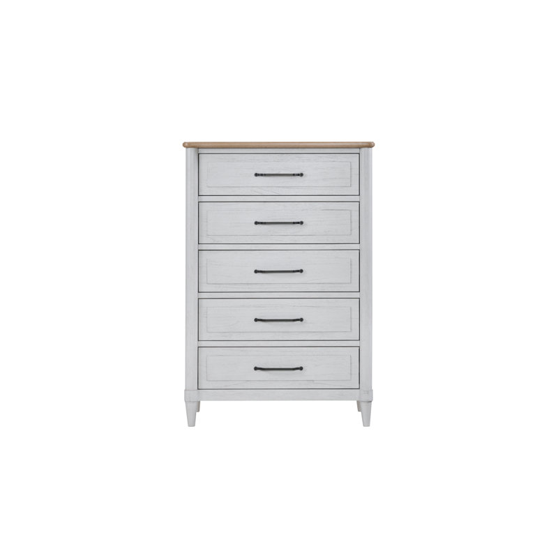 Petite commode et commode, Blanc