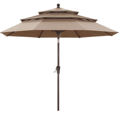 9 FT 3-Tier Patio Olefin® Umbrella
