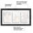Quadeer Floating Collage Frame - Display Three Photos Together with a Floating Effect-97777473-97777475