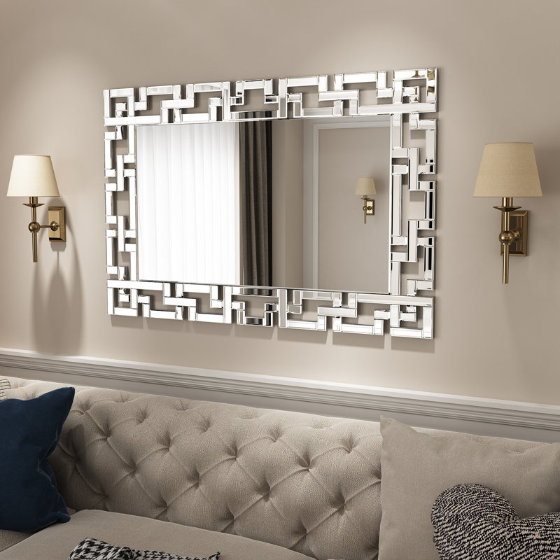 Geometric Wall Mirror - Adalya Asymmetrical Wall Mirror