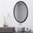 Darrilyn Framed Oval Mirrors for Bathroom-Oval Bathroom Mirror for Wall 24"x36"-671943446