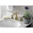 Kingston Brass Metropolitan Two-Handle 3-Hole Deck Mount Widespread Bathroom Faucet with Pop-Up Drain-58259879