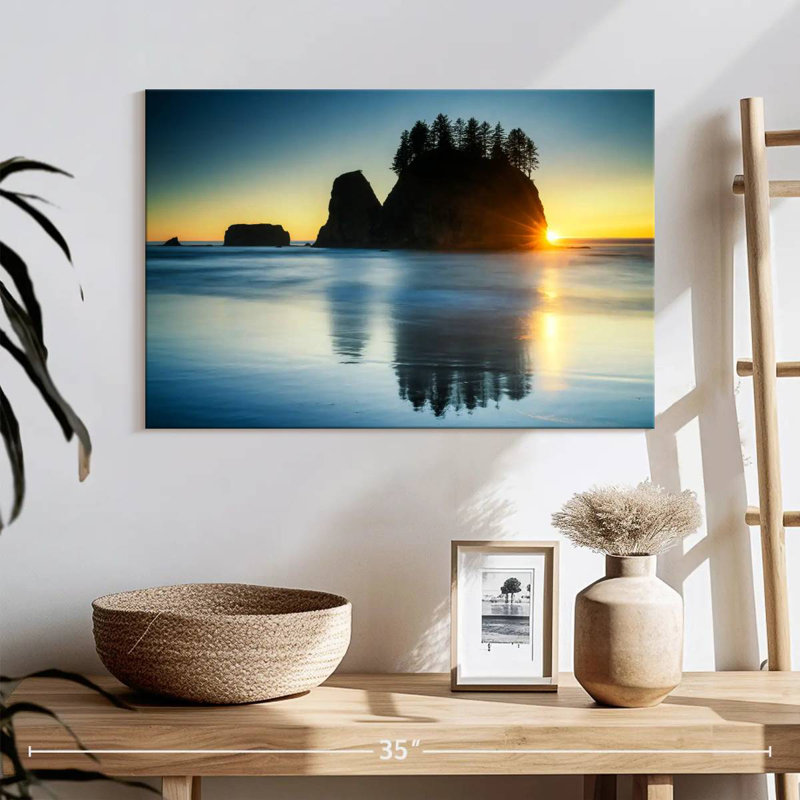 Second Gillard At Sunset Olympic National Park, 16" H x 24" W