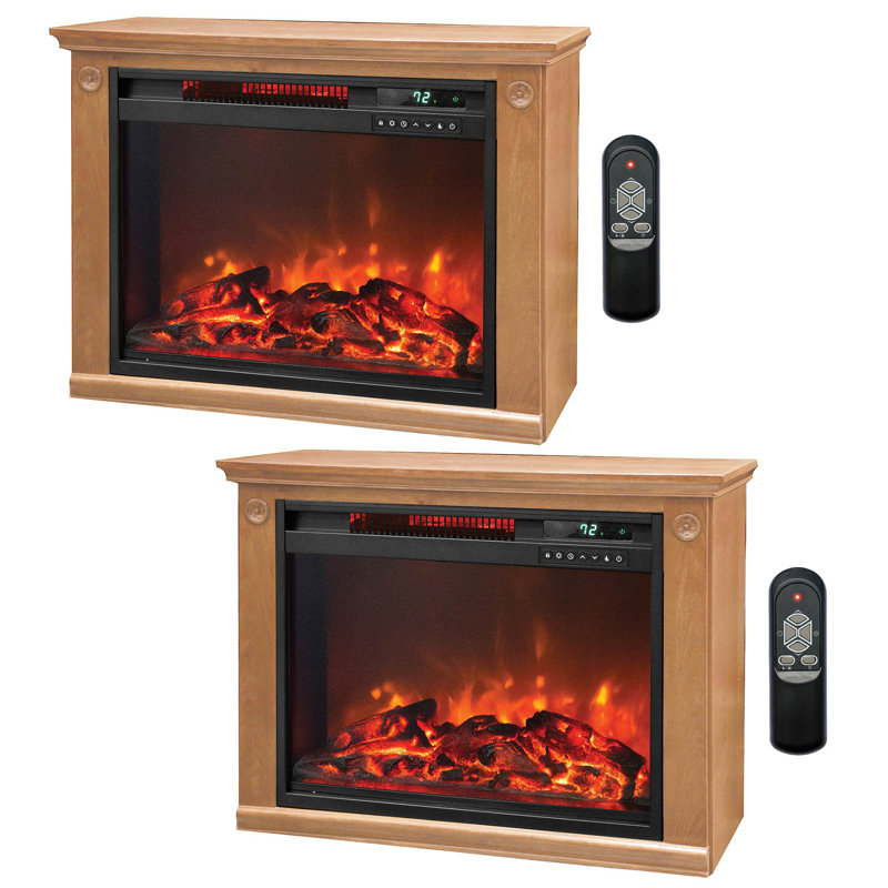 Lifesmart 28.3 " W Electric Fireplace